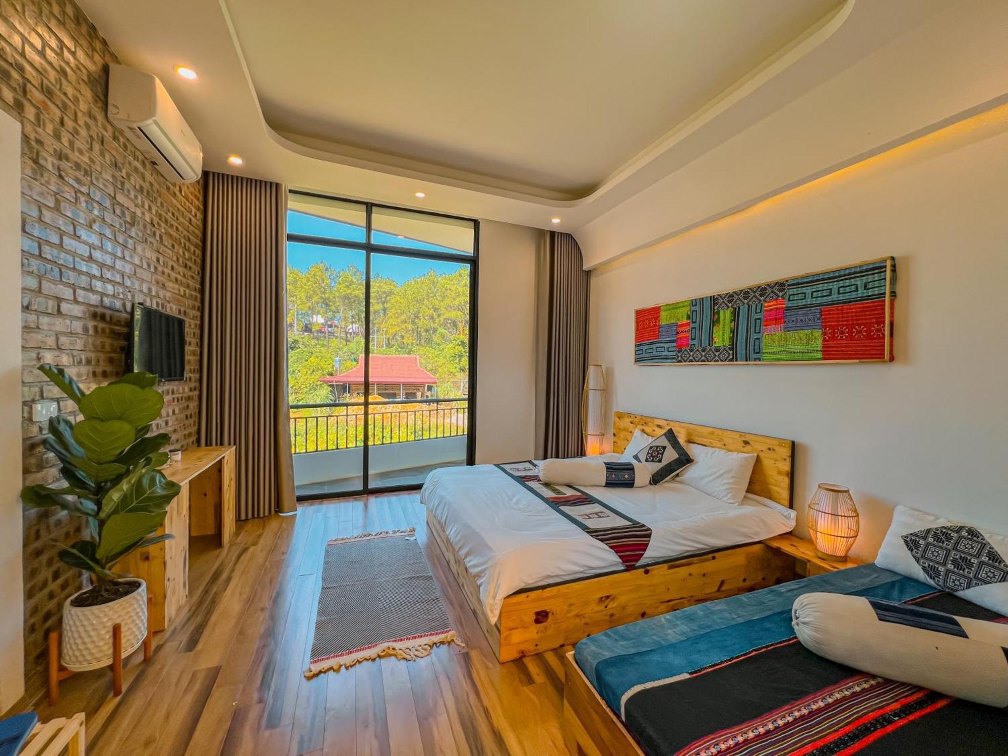 Noong Oi Homestay Moc Chau Bagian luar foto
