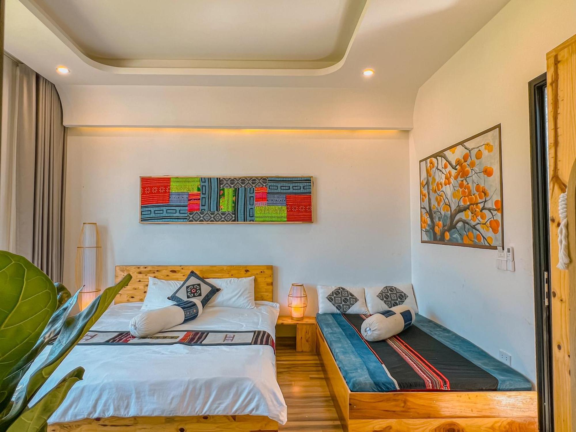 Noong Oi Homestay Moc Chau Bagian luar foto