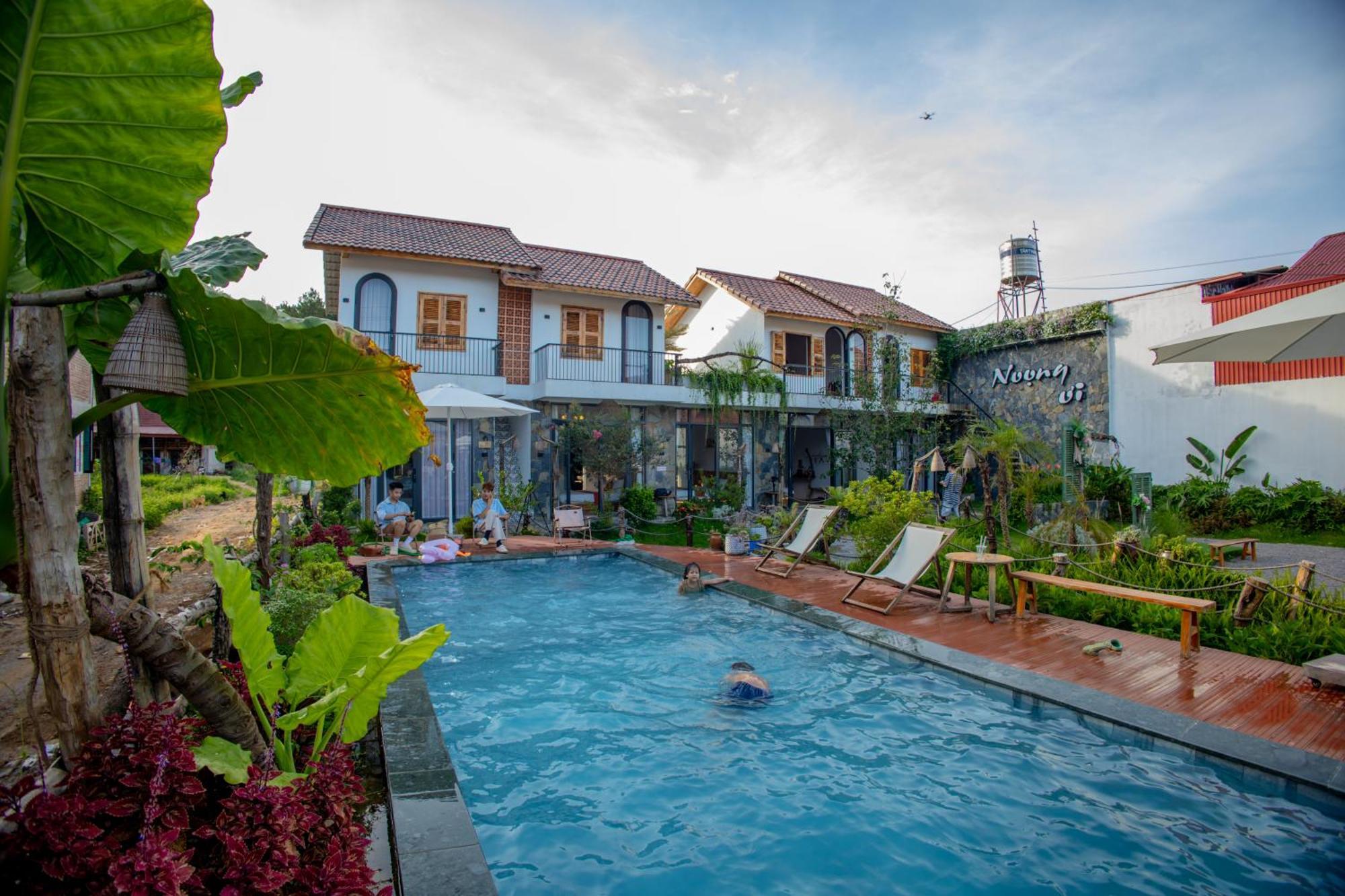 Noong Oi Homestay Moc Chau Bagian luar foto