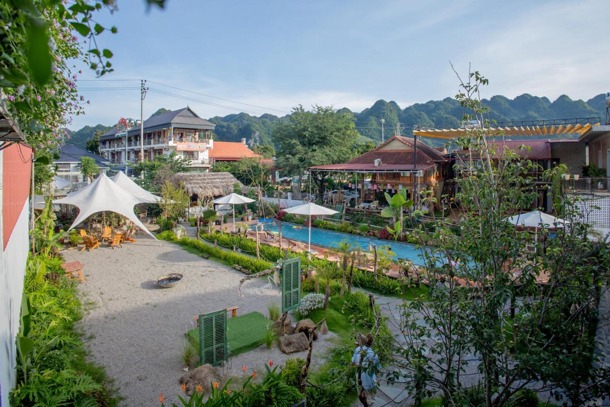 Noong Oi Homestay Moc Chau Bagian luar foto