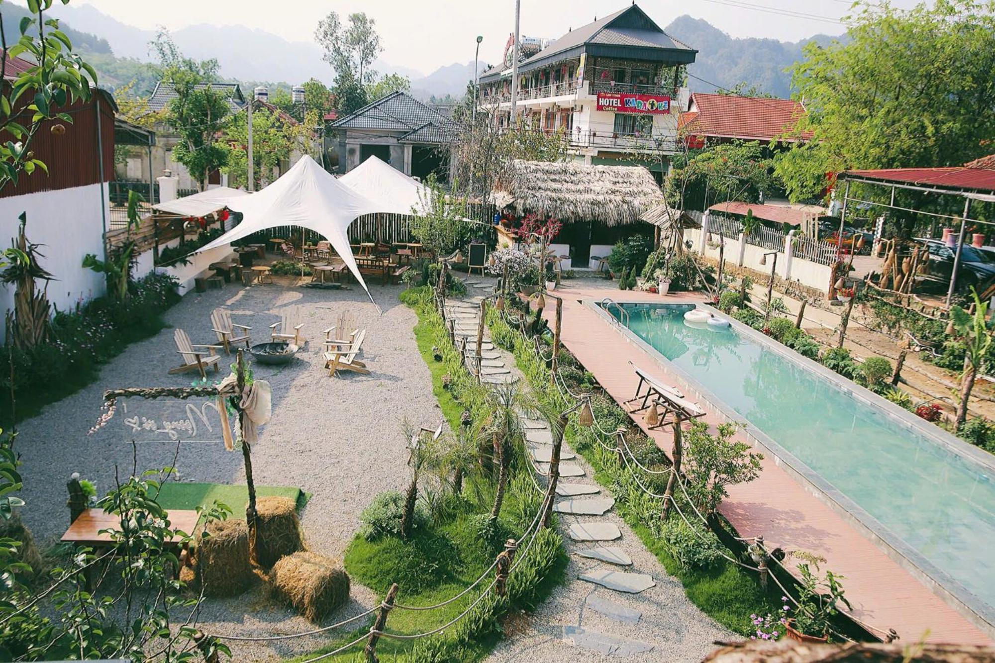 Noong Oi Homestay Moc Chau Bagian luar foto